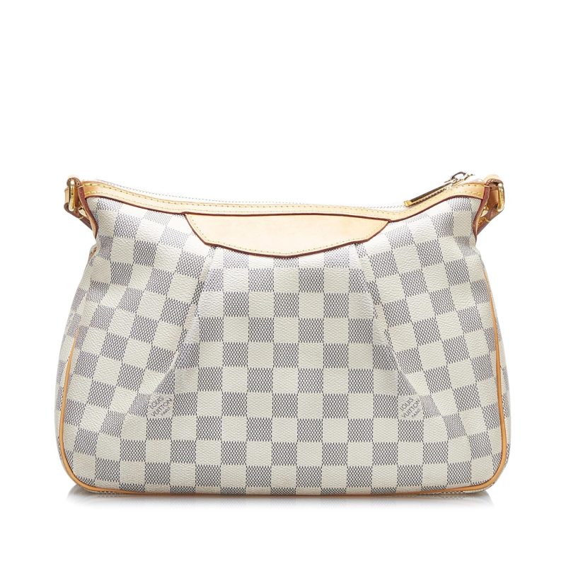 Louis Vuitton Damier Azur Siracusa PM Shoulder Bag (SHF-20012) - Image 3