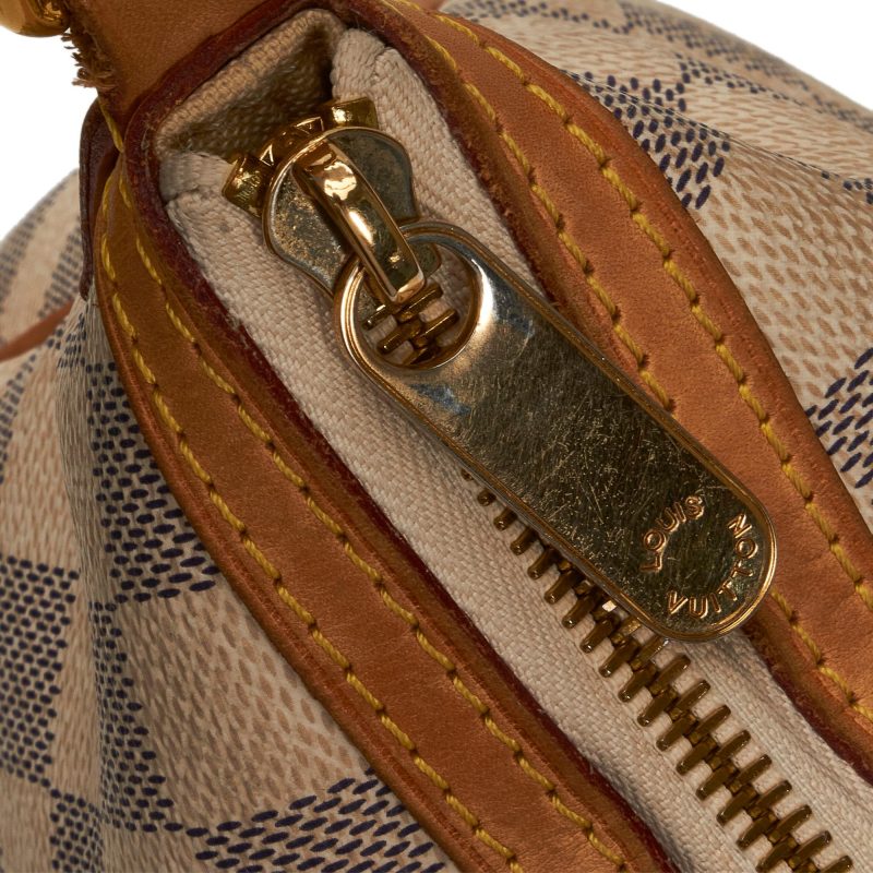 Louis Vuitton Damier Azur Siracusa PM Shoulder Bag (SHF-20012) - Image 10