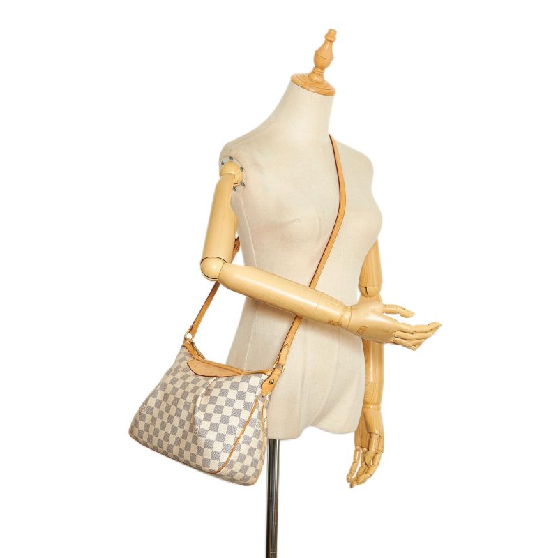 Louis Vuitton Damier Azur Siracusa PM Shoulder Bag (SHF-20012) - Image 5
