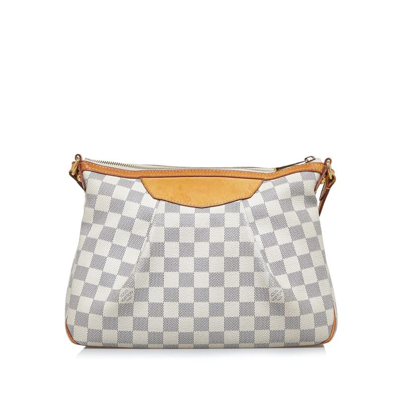 Louis Vuitton Damier Azur Siracusa PM (SHG-GoM8u2) - Image 3