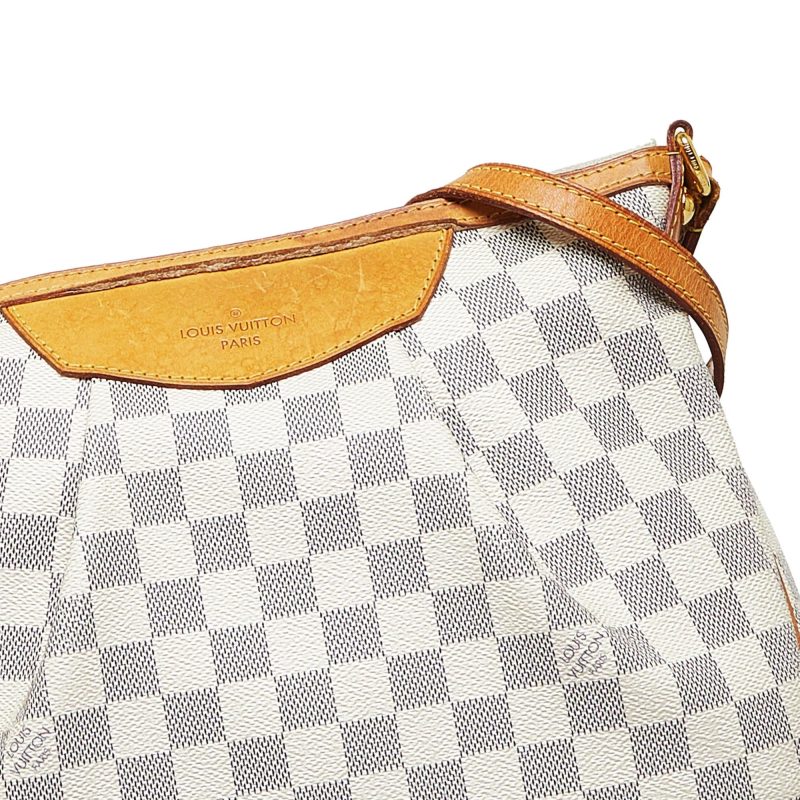 Louis Vuitton Damier Azur Siracusa PM (SHG-GoM8u2) - Image 13