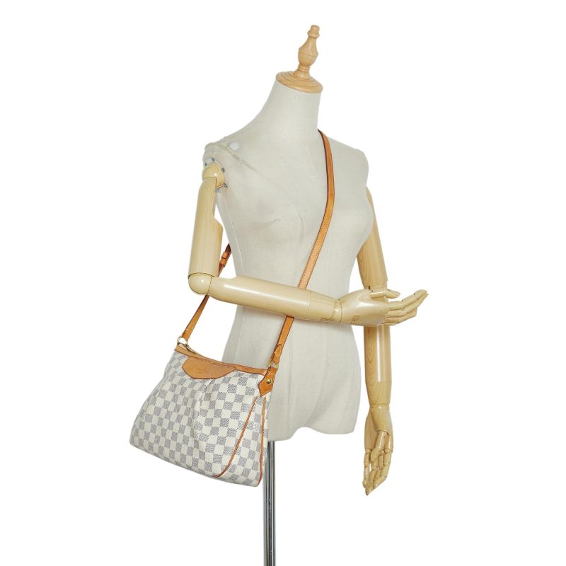 Louis Vuitton Damier Azur Siracusa PM (SHG-GoM8u2) - Image 5