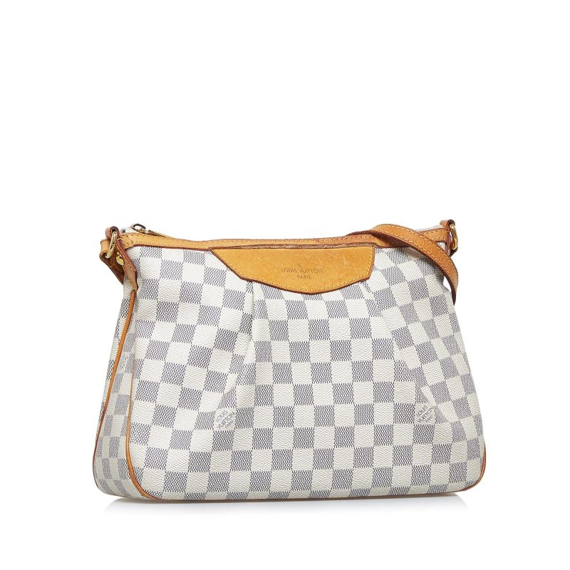 Louis Vuitton Damier Azur Siracusa PM (SHG-GoM8u2) - Image 2