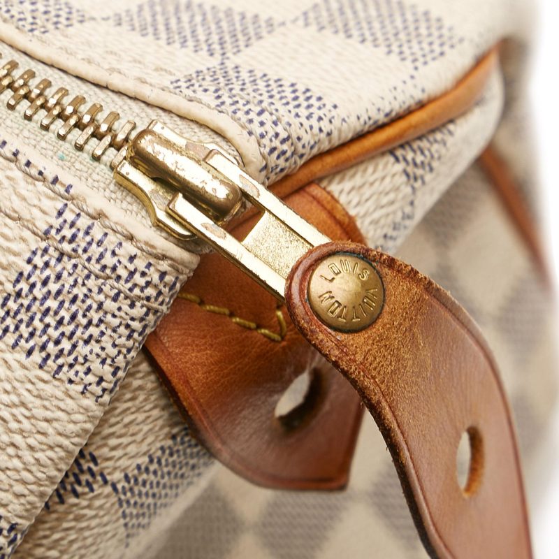 Louis Vuitton Damier Azur Speedy 25 (SHG-35994) - Image 9