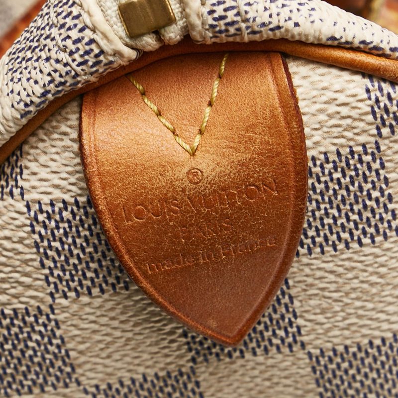 Louis Vuitton Damier Azur Speedy 25 (SHG-35994) - Image 7