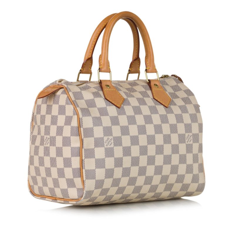 Louis Vuitton Damier Azur Speedy 25 (SHG-36935) - Image 2