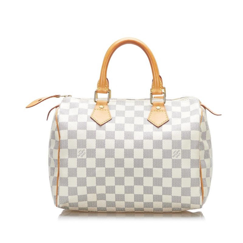 Louis Vuitton Damier Azur Speedy 25 (SHG-31310) - Image 3