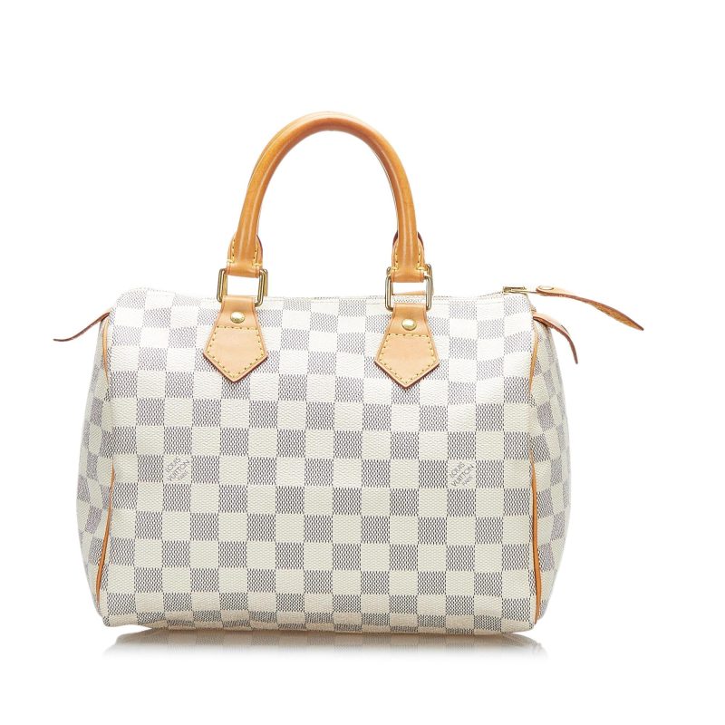 Louis Vuitton Damier Azur Speedy 25 (SHG-31310)