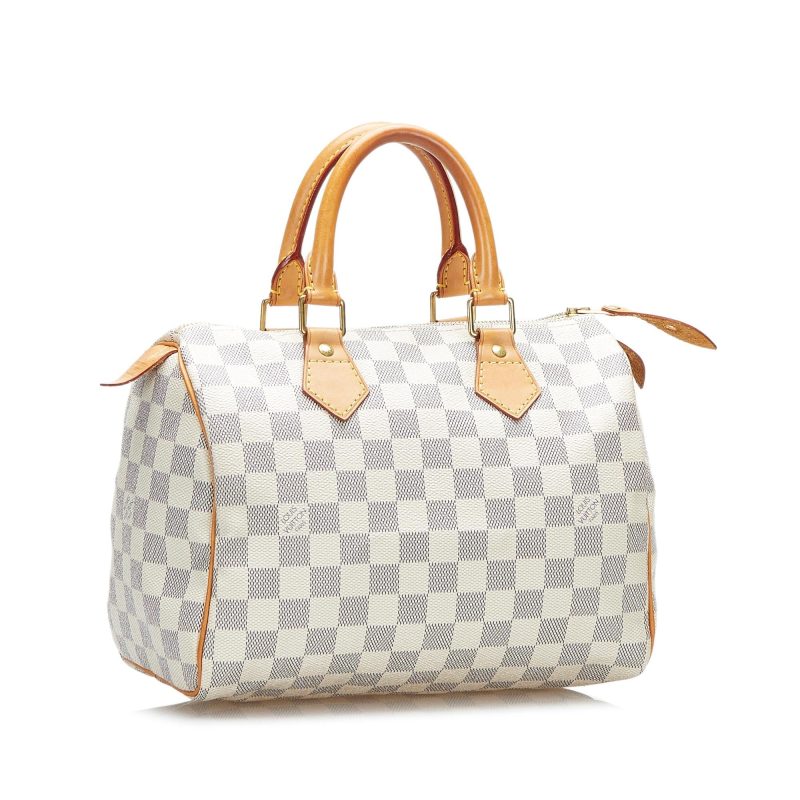 Louis Vuitton Damier Azur Speedy 25 (SHG-31310) - Image 2