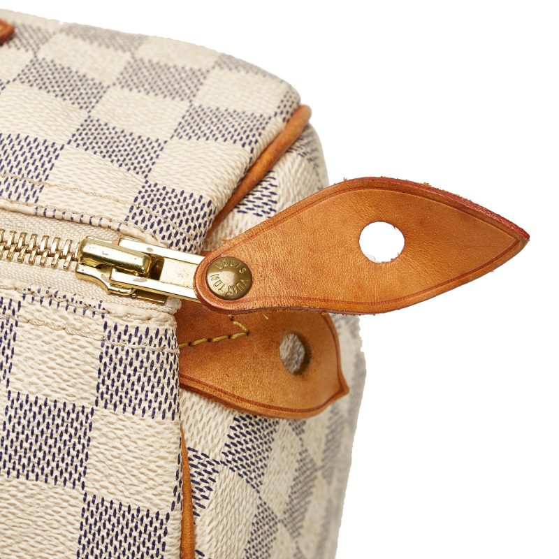 Louis Vuitton Damier Azur Speedy 25 (SHG-KDkuR2) - Image 10