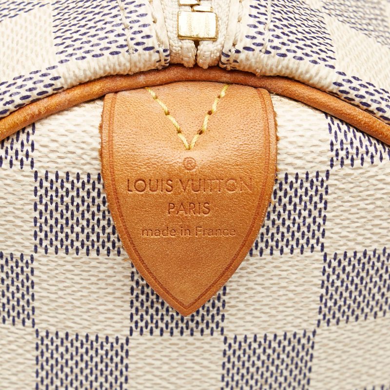 Louis Vuitton Damier Azur Speedy 25 (SHG-KDkuR2) - Image 7