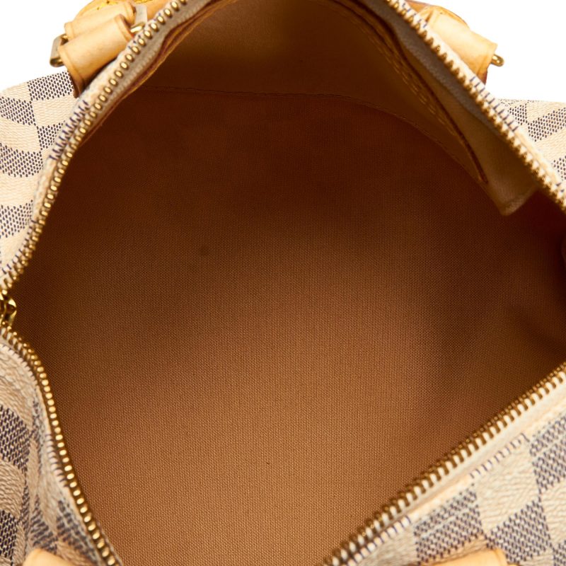 Louis Vuitton Damier Azur Speedy 25 (SHG-EFzkbD) - Image 6