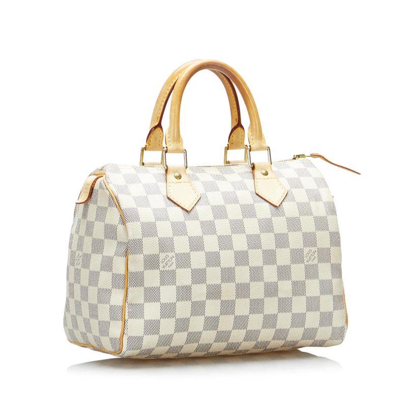 Louis Vuitton Damier Azur Speedy 25 (SHG-EFzkbD) - Image 2