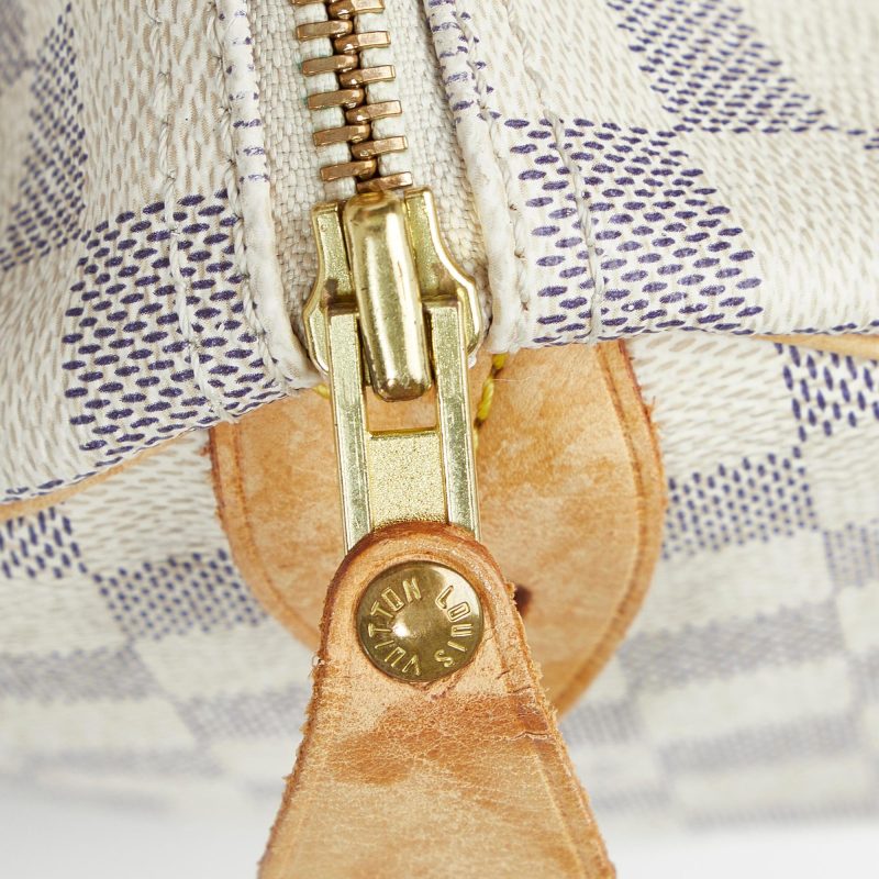 Louis Vuitton Damier Azur Speedy 25 (SHG-KDkuR2) - Image 9