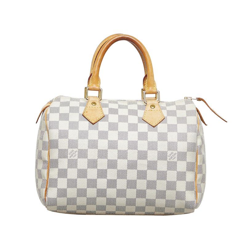 Louis Vuitton Damier Azur Speedy 25 (SHG-KDkuR2) - Image 10