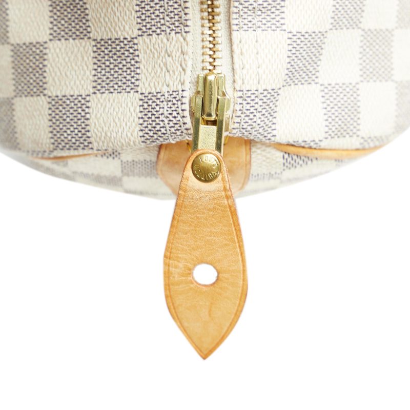 Louis Vuitton Damier Azur Speedy 25 Boston Bag Hand Bag N41534 - Image 9