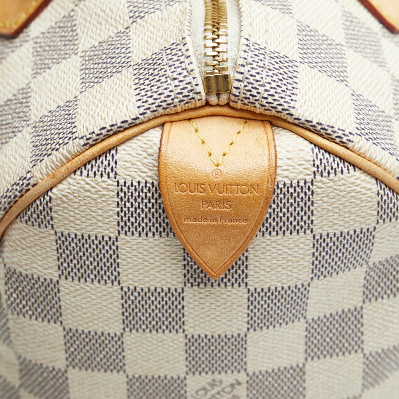 Louis Vuitton Damier Azur Speedy 25 Boston Bag Hand Bag N41534 - Image 7
