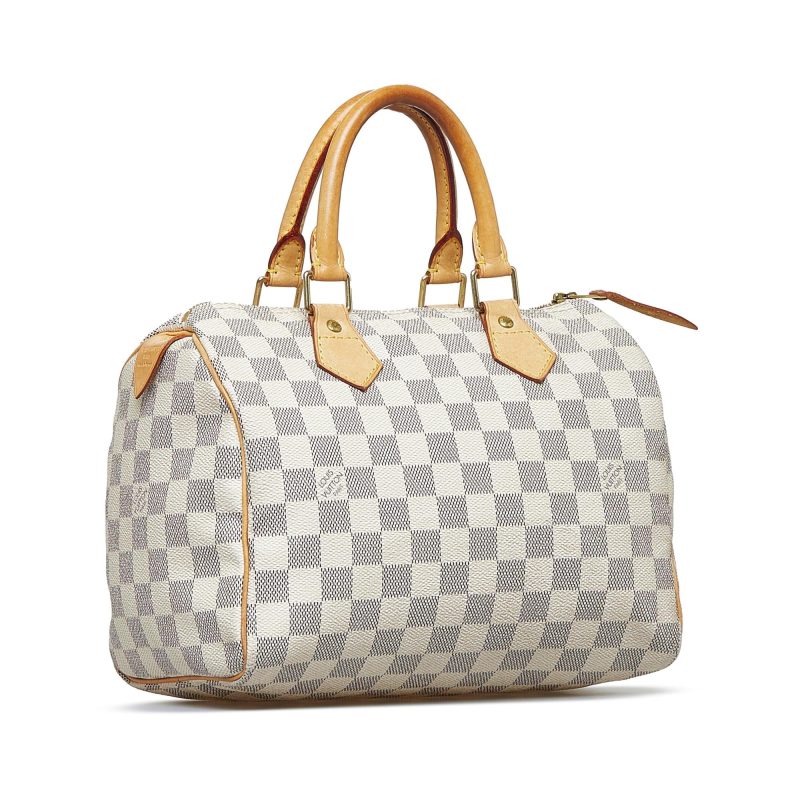 Louis Vuitton Damier Azur Speedy 25 Boston Bag Hand Bag N41534 - Image 2