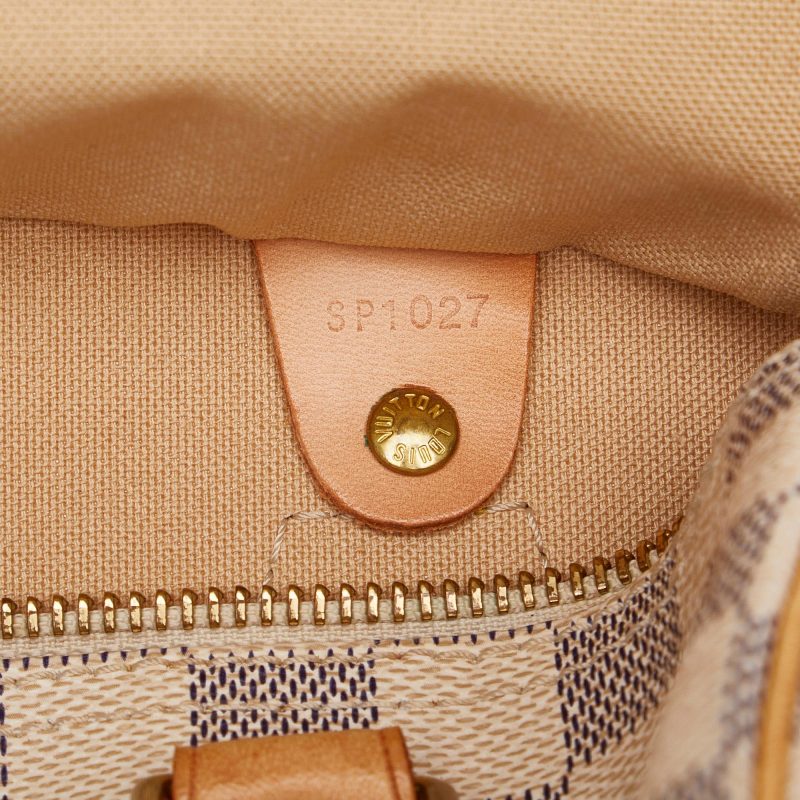Louis Vuitton Damier Azur Speedy 25 (SHG-JppebM) - Image 8