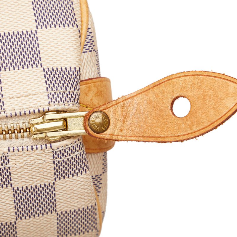 Louis Vuitton Damier Azur Speedy 25 (SHG-JppebM) - Image 11