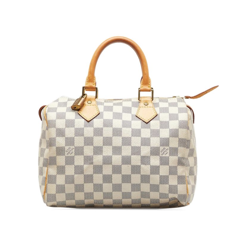 Louis Vuitton Damier Azur Speedy 25 (SHG-JppebM)