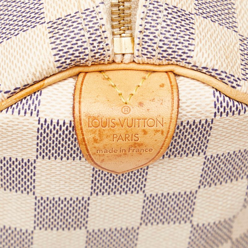 Louis Vuitton Damier Azur Speedy 25 (SHG-JppebM) - Image 7