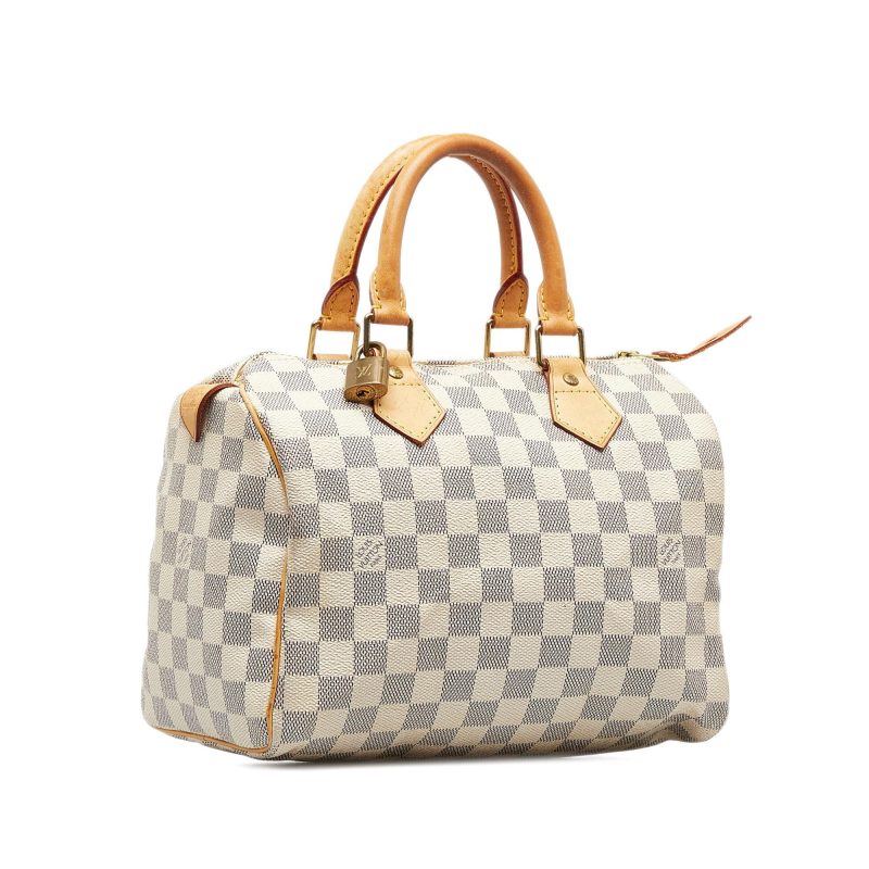 Louis Vuitton Damier Azur Speedy 25 (SHG-JppebM) - Image 2