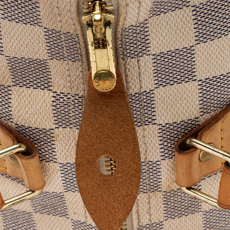 Louis Vuitton Damier Azur Speedy 30 Satchel - FINAL SALE (SHF-20474) - Image 8