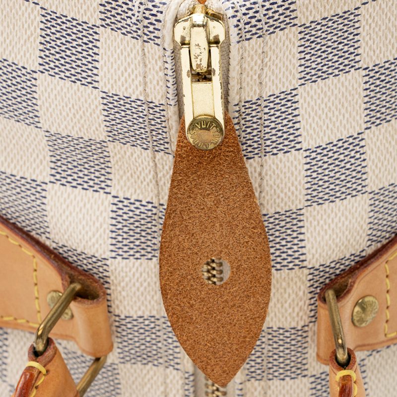 Louis Vuitton Damier Azur Speedy 30 Satchel (SHF-19062) - Image 8