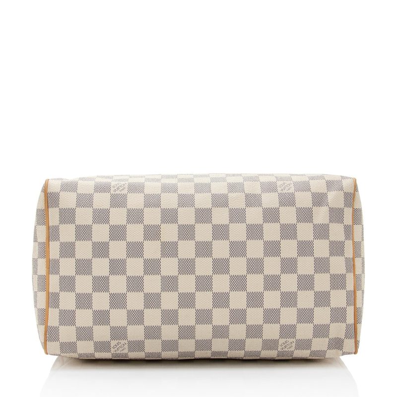 Louis Vuitton Damier Azur Speedy 30 Boston Hand Bag N41533 - Image 4