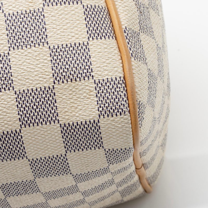 Louis Vuitton Damier Azur Speedy 30 Boston Hand Bag N41533 - Image 20