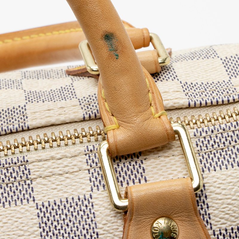 Louis Vuitton Damier Azur Speedy 30 Boston Hand Bag N41533 - Image 19
