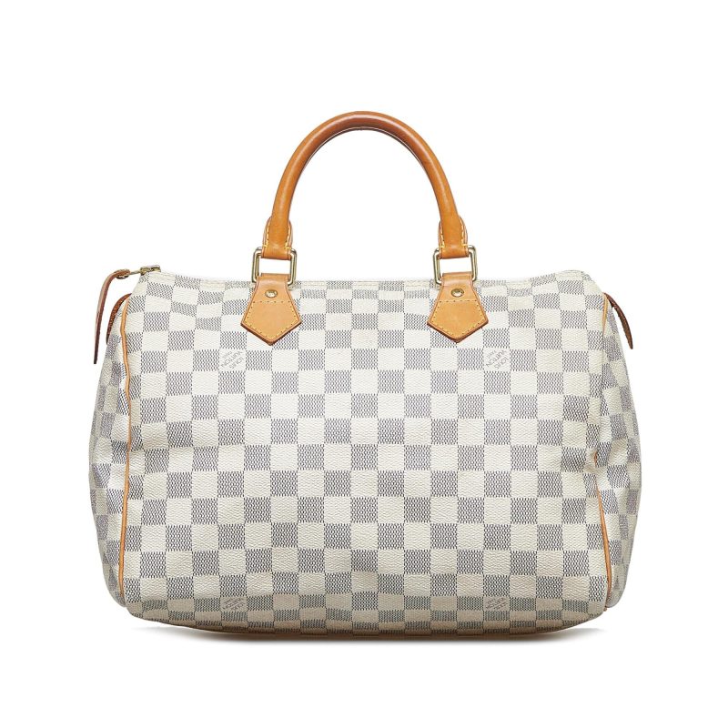 Louis Vuitton Damier Azur Speedy 30 (SHG-1XgZWR) - Image 2