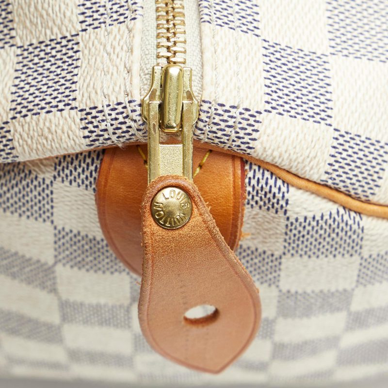 Louis Vuitton Damier Azur Speedy 30 (SHG-1XgZWR) - Image 8
