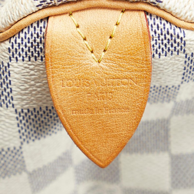 Louis Vuitton Damier Azur Speedy 30 (SHG-1XgZWR) - Image 6