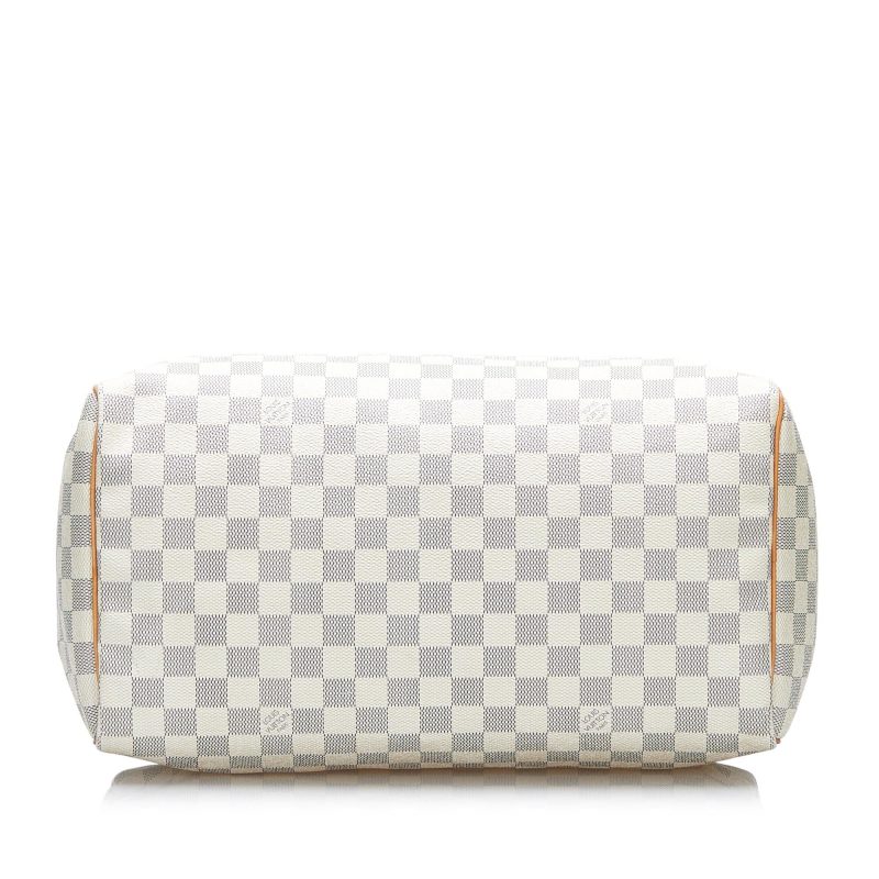 Louis Vuitton Damier Azur Speedy 35 (SHG-tygh9g) - Image 3