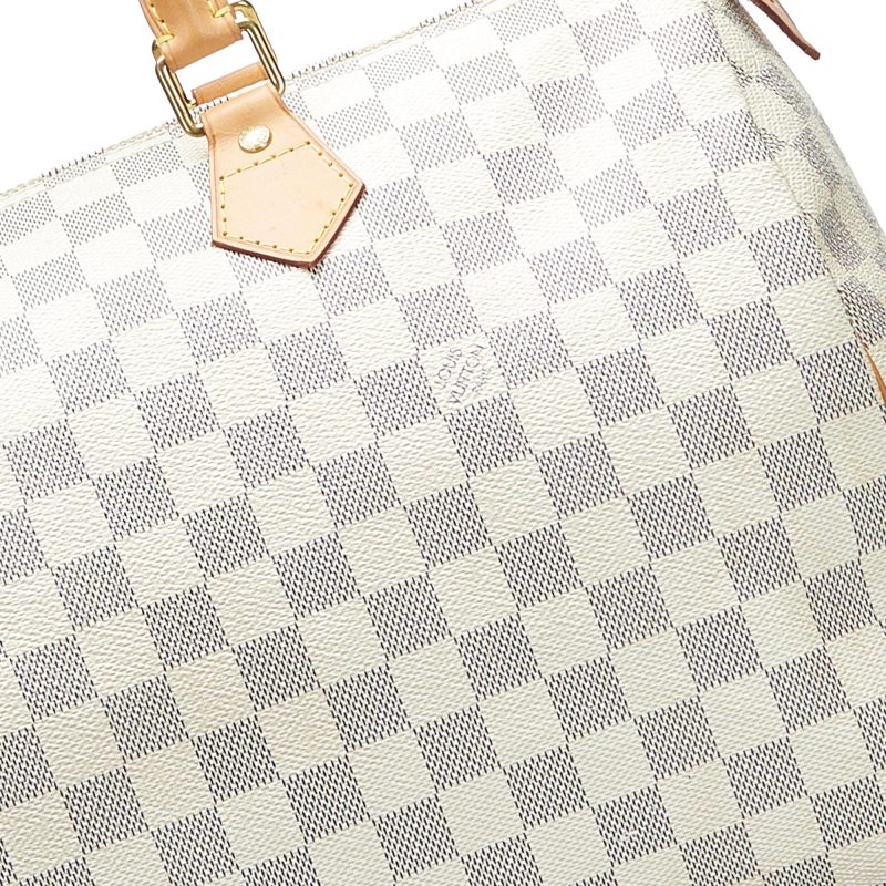 Louis Vuitton Damier Azur Speedy 35 (SHG-tygh9g) - Image 10