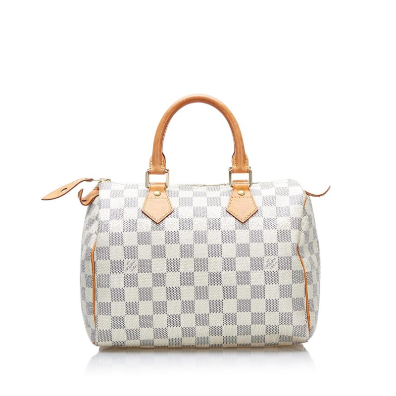 Louis Vuitton Damier Azur Speedy Bandouliere 25 (SHG-37850) - Image 2