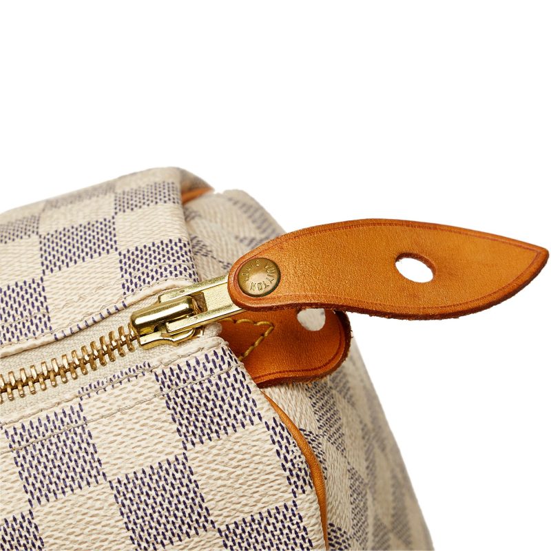 Louis Vuitton Damier Azur Speedy Bandouliere 25 (SHG-37850) - Image 10