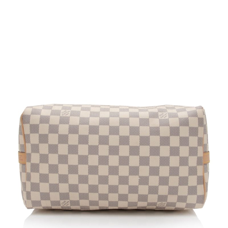 Louis Vuitton Damier Azur Speedy Bandouliere 35 (SHG-iCQbEU) - Image 4