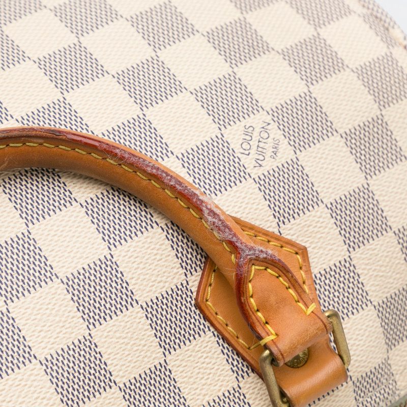 Louis Vuitton Damier Azur Speedy Bandouliere 30 (SHG-hNnwSa) - Image 10