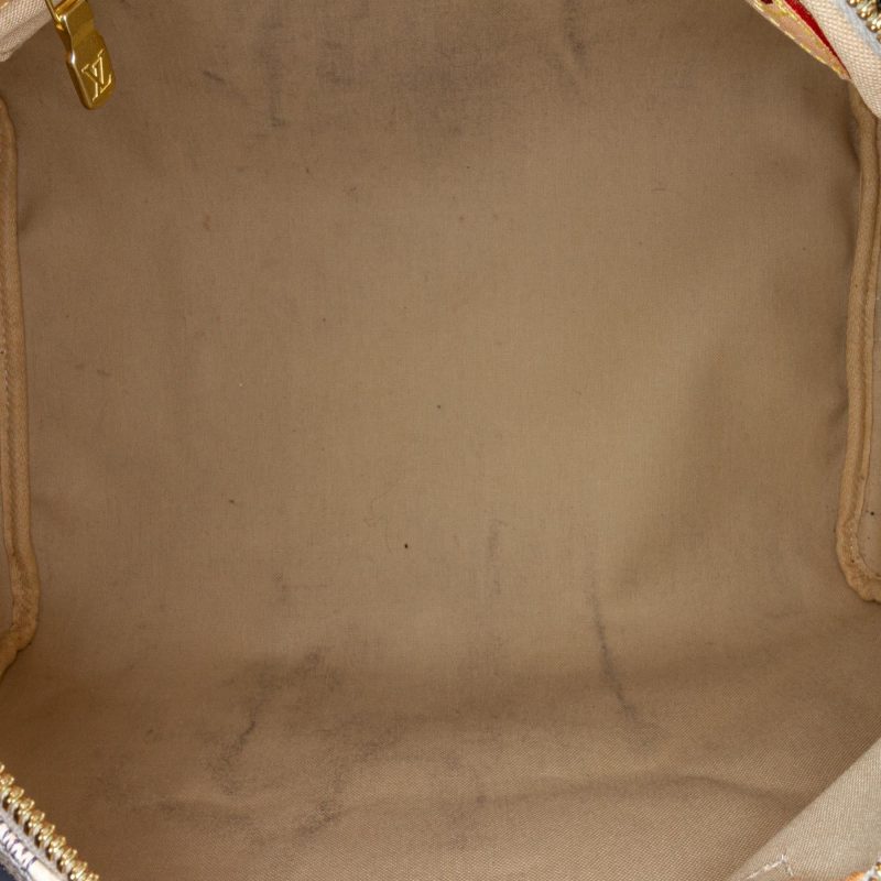 LOUIS VUITTON Damier Azur Speedy Bandouliere 35 Hand Bag N41002 LV Auth 39036 - Image 7