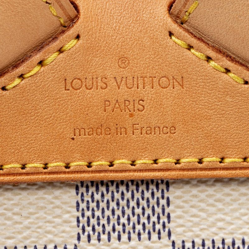 Louis Vuitton Damier Azur Sperone Backpack (SHF-4f0xqS) - Image 7