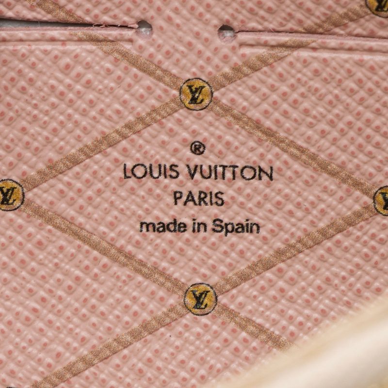 Louis Vuitton Damier Azur Summer Trunk Pochette Weekend Crossbody Bag (SHF-6YST27) - Image 8