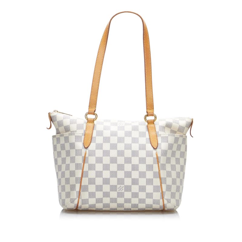 Louis Vuitton Damier Azur Totally MM Tote Bag N41279