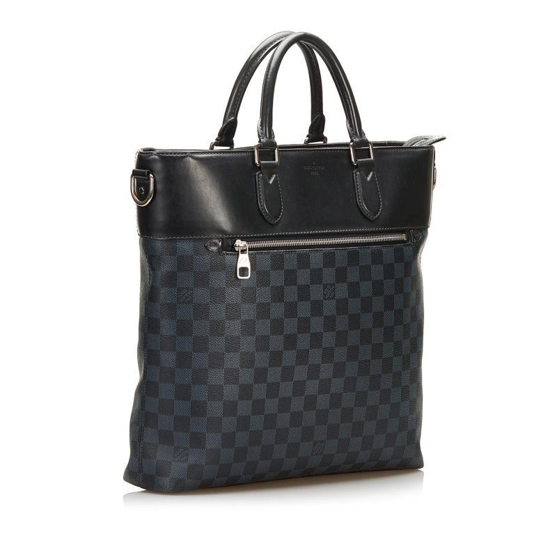 Louis Vuitton Damier Cobalt Newport (SHG-37671)