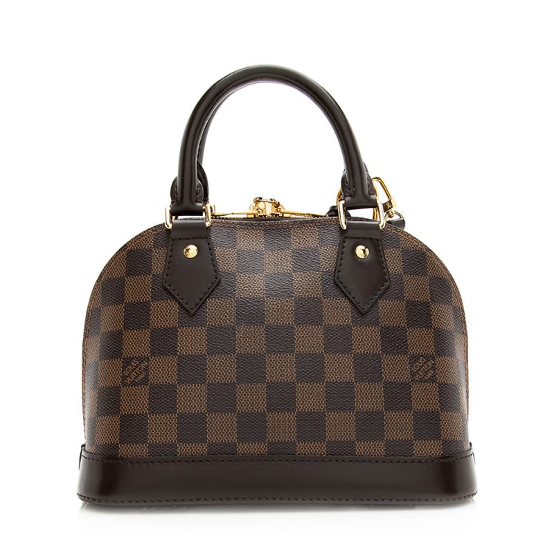 Louis Vuitton Damier Ebene Alma BB Satchel (SHF-20611) - Image 2