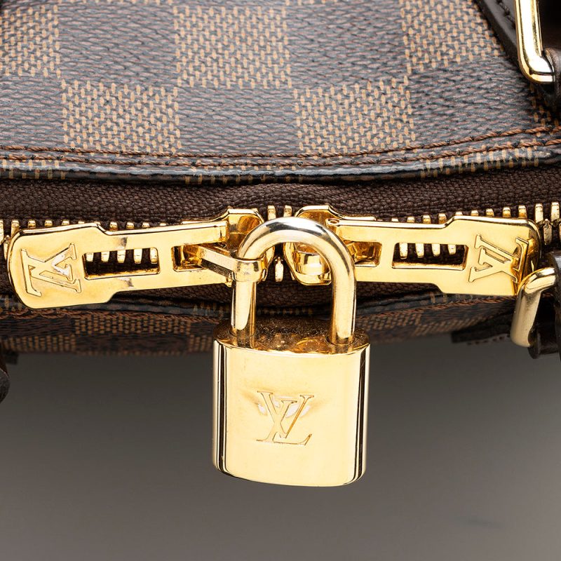 Louis Vuitton Damier Ebene Alma BB Satchel (SHF-20611) - Image 8