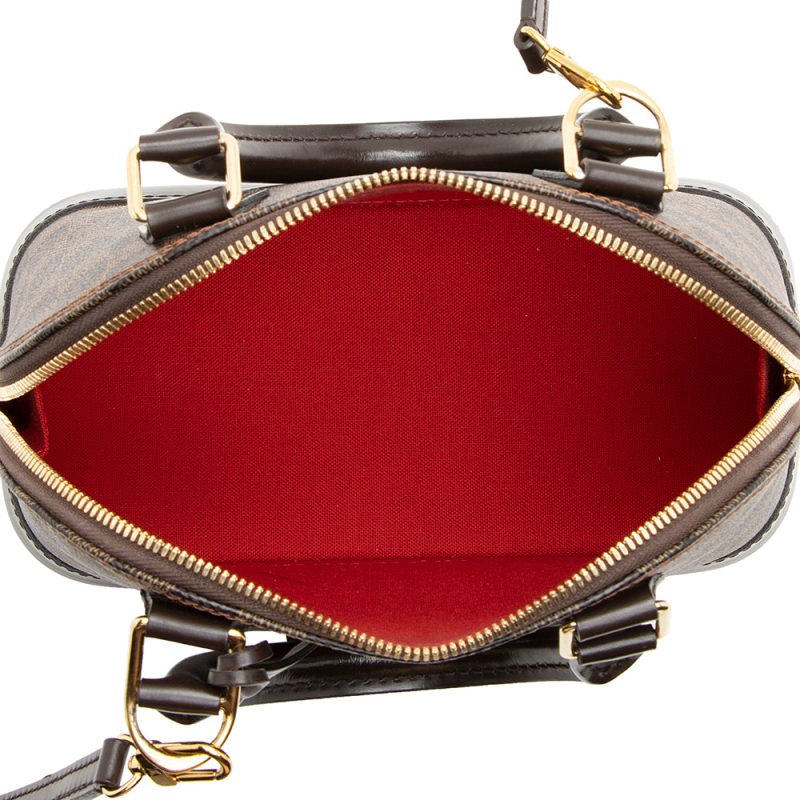 Louis Vuitton Damier Ebene Alma BB Satchel (SHF-20611) - Image 6