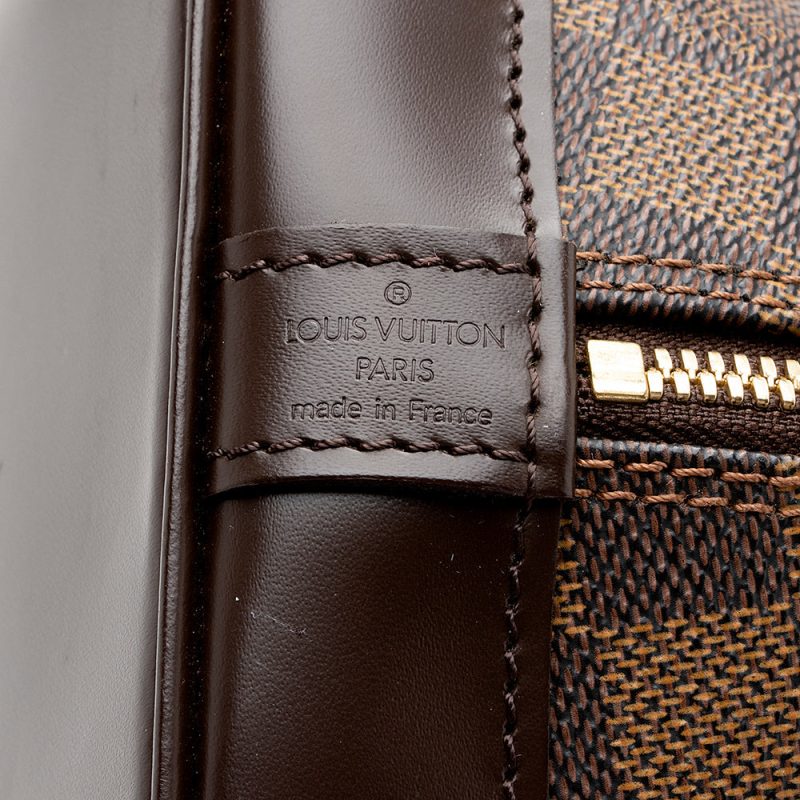 Louis Vuitton Damier Ebene Alma PM Satchel (SHF-16318) - Image 7